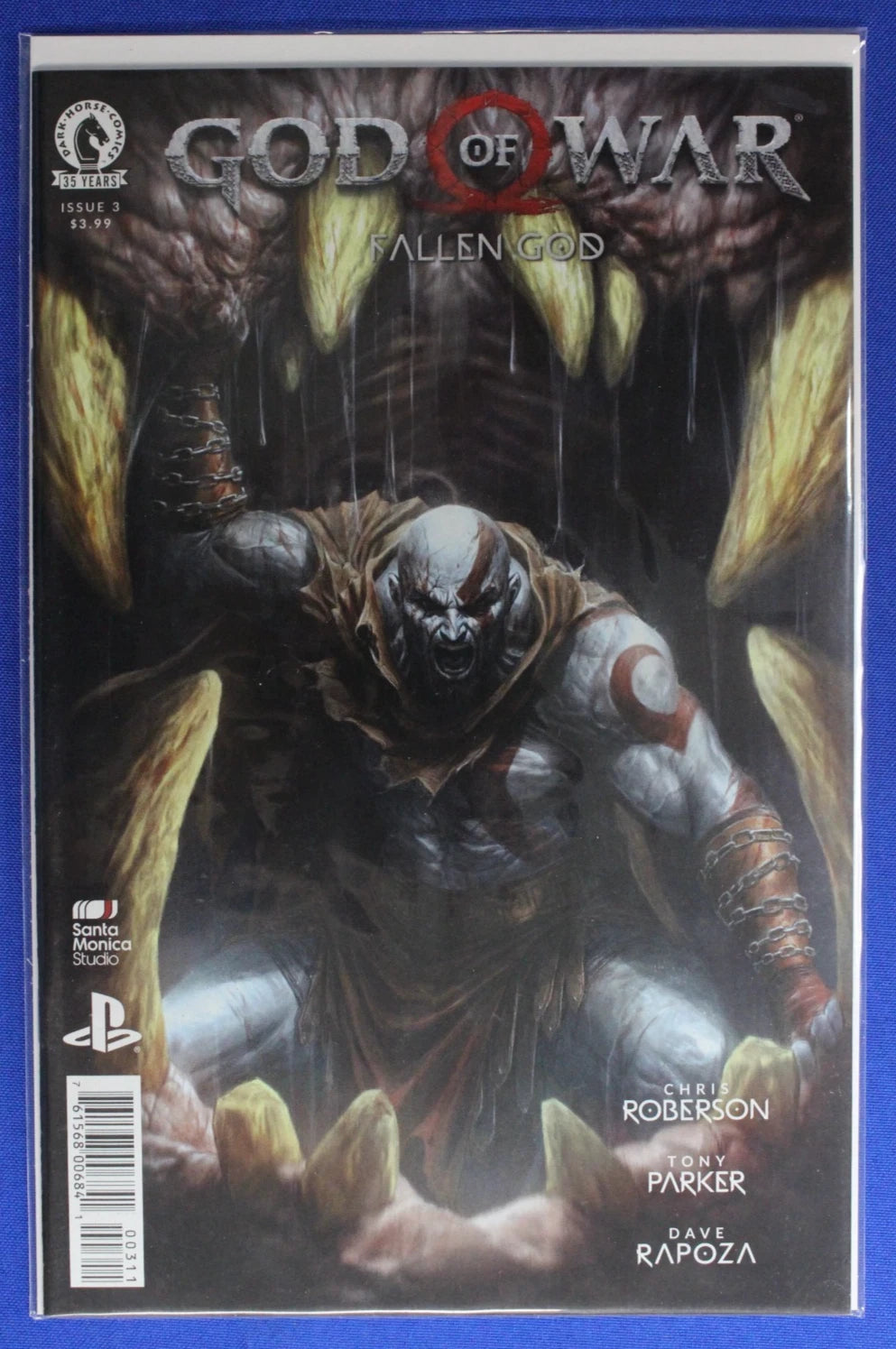 God of War Fallen God #1-4 Complete Set NM