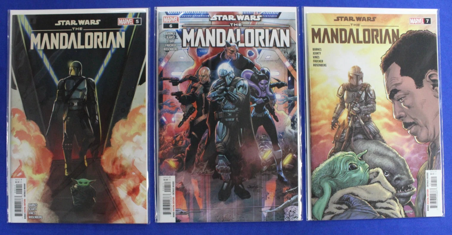 Star Wars: The Mandalorian #1-8 + Season 2 #1-8 Complete Sets VF/NM