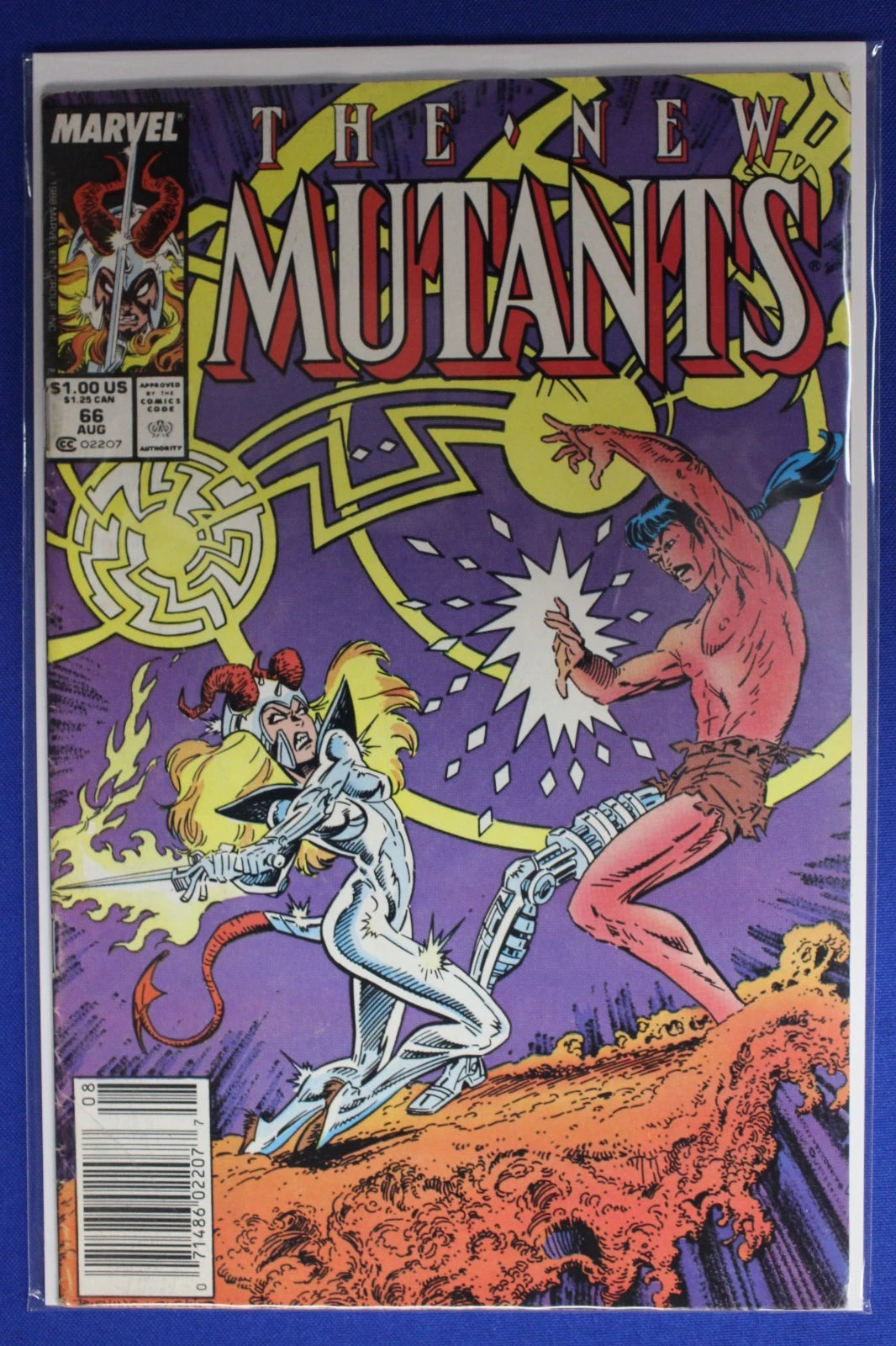 New Mutants #59 63 64 66 67 (x2) 68 69 Mark Jewelers Lot of 8 FN/VF