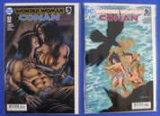 Wonder Woman Conan #1-6 Complete Set + Variants Lot of 11 VF/NM