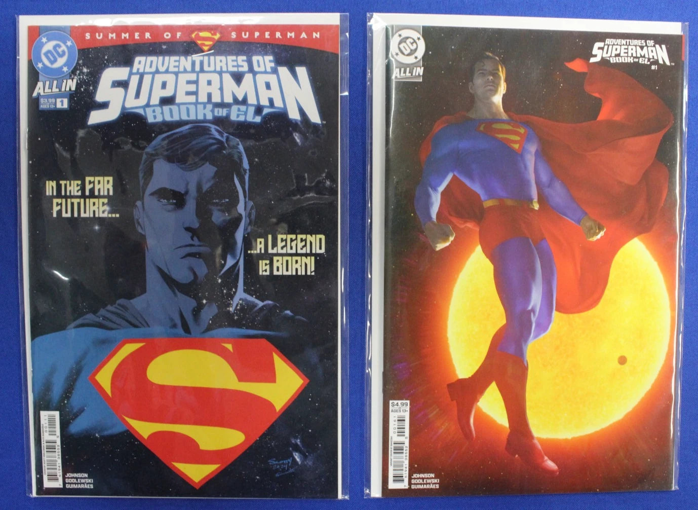 Adventures of Superman Book of El #1-6 + Variants Lot of 11 VF/NM