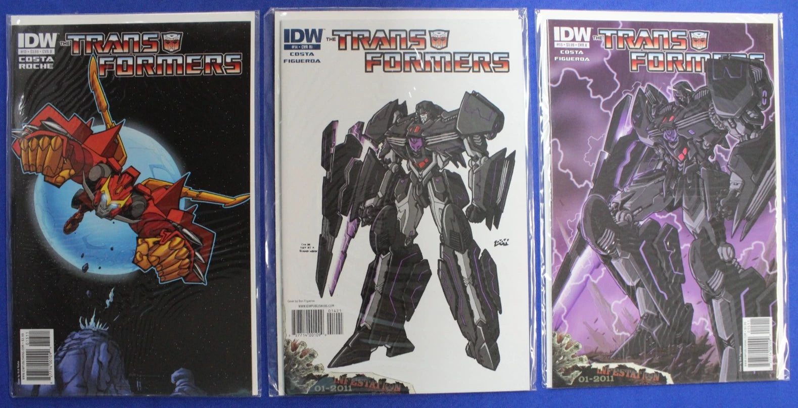 Transformers #1-21 & 27-28 w/ Variants Lot of 24 VF/NM