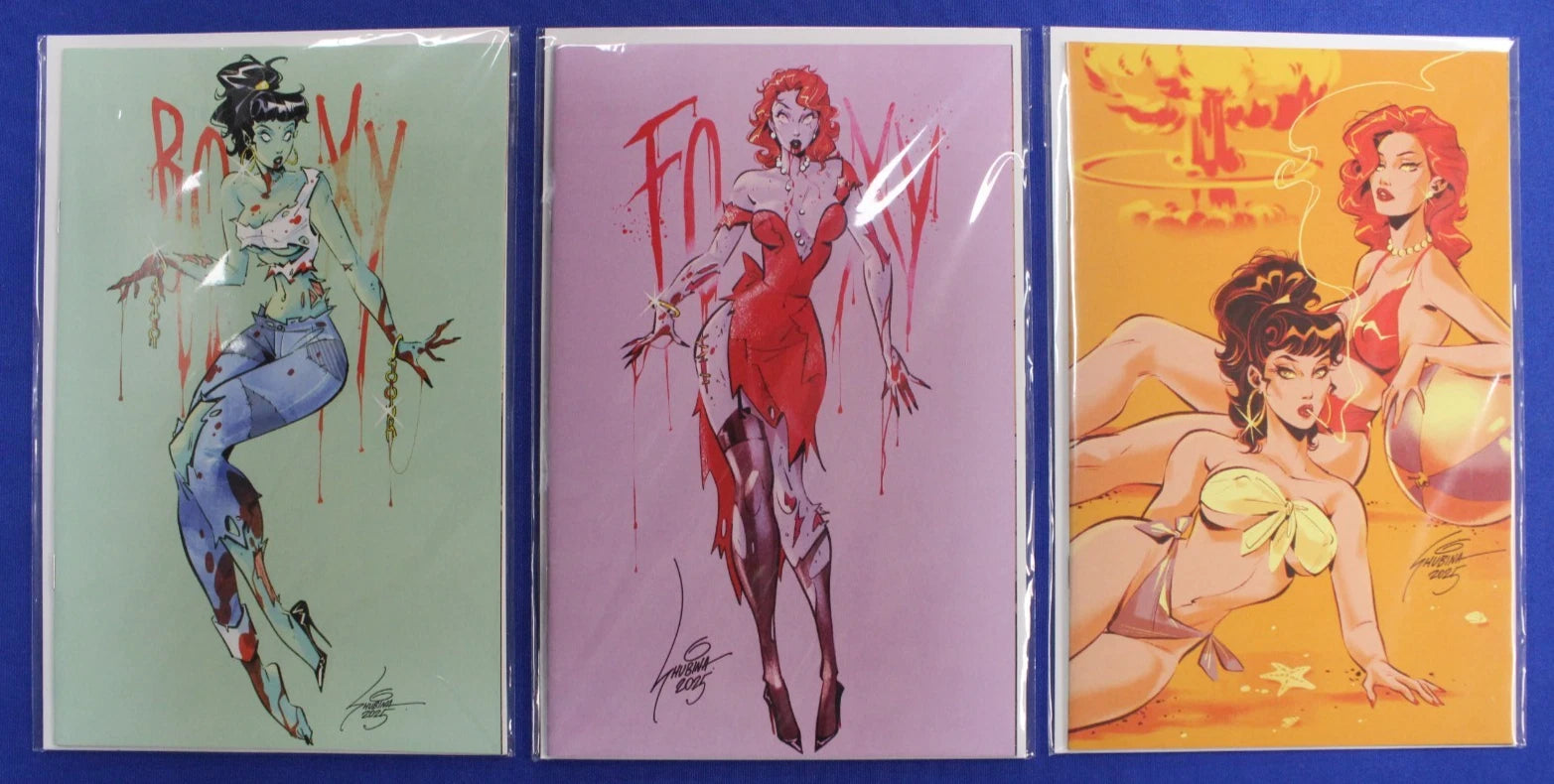 Pinupocalypse #4-6 1:25 Sveta Shubina Virgin Variants Set Lot of 3 NM