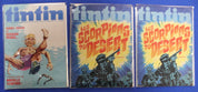 Tintin Lot of 13 VG-FN