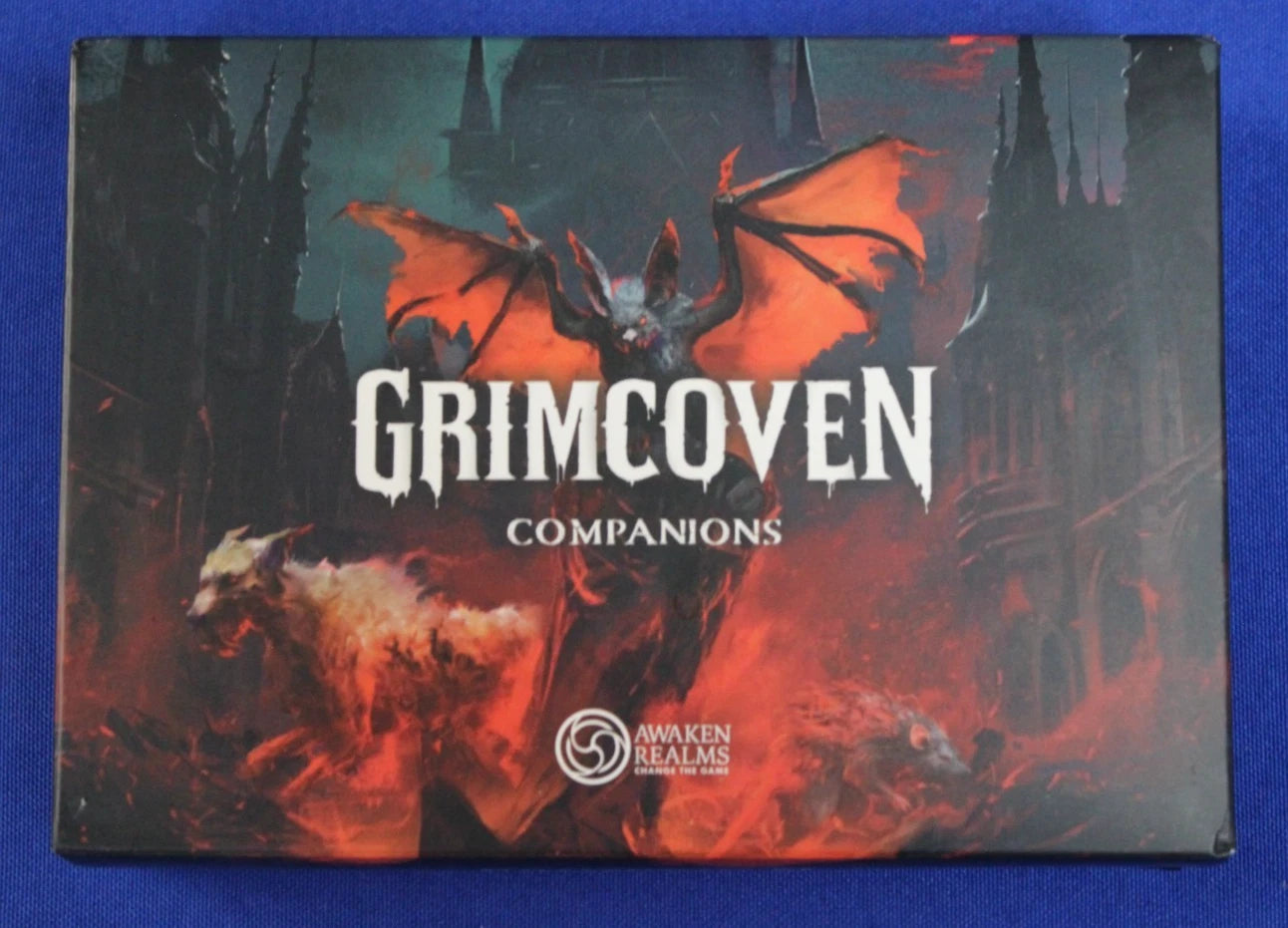 Awaken Realms Grimcoven Near Complete Base Game + Expansions + Upgraded Dice Set
