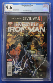 Invincible Iron Man #9 1st Printing CGC 9.6 NM+