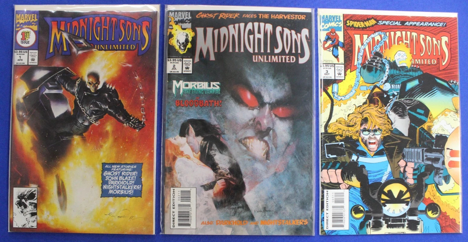 Rise of Midnight Sons Lot of 34 VF-VF/NM