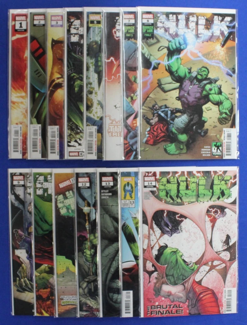 Hulk #1-14 Complete Set + #13 Steve McNiven Homage Variant VF/NM