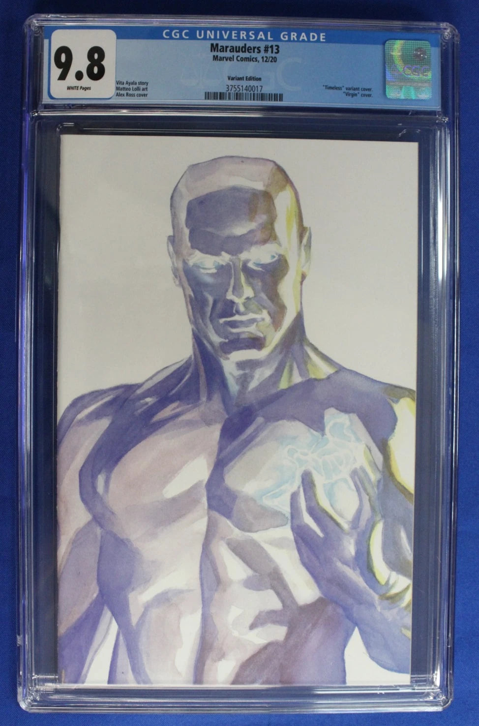 Marauders #13 Alex Ross Timeless Virgin Variant (Ice Man Cover) CGC 9.8