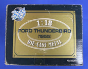 Road Tough 1967 Volkswagen Beetle & 1955 Ford Thunderbird 1:18 Vehicle Lot of 3