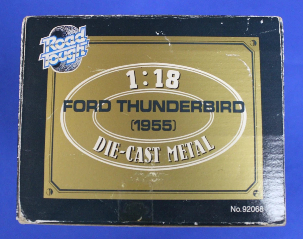 Road Tough 1967 Volkswagen Beetle & 1955 Ford Thunderbird 1:18 Vehicle Lot of 3