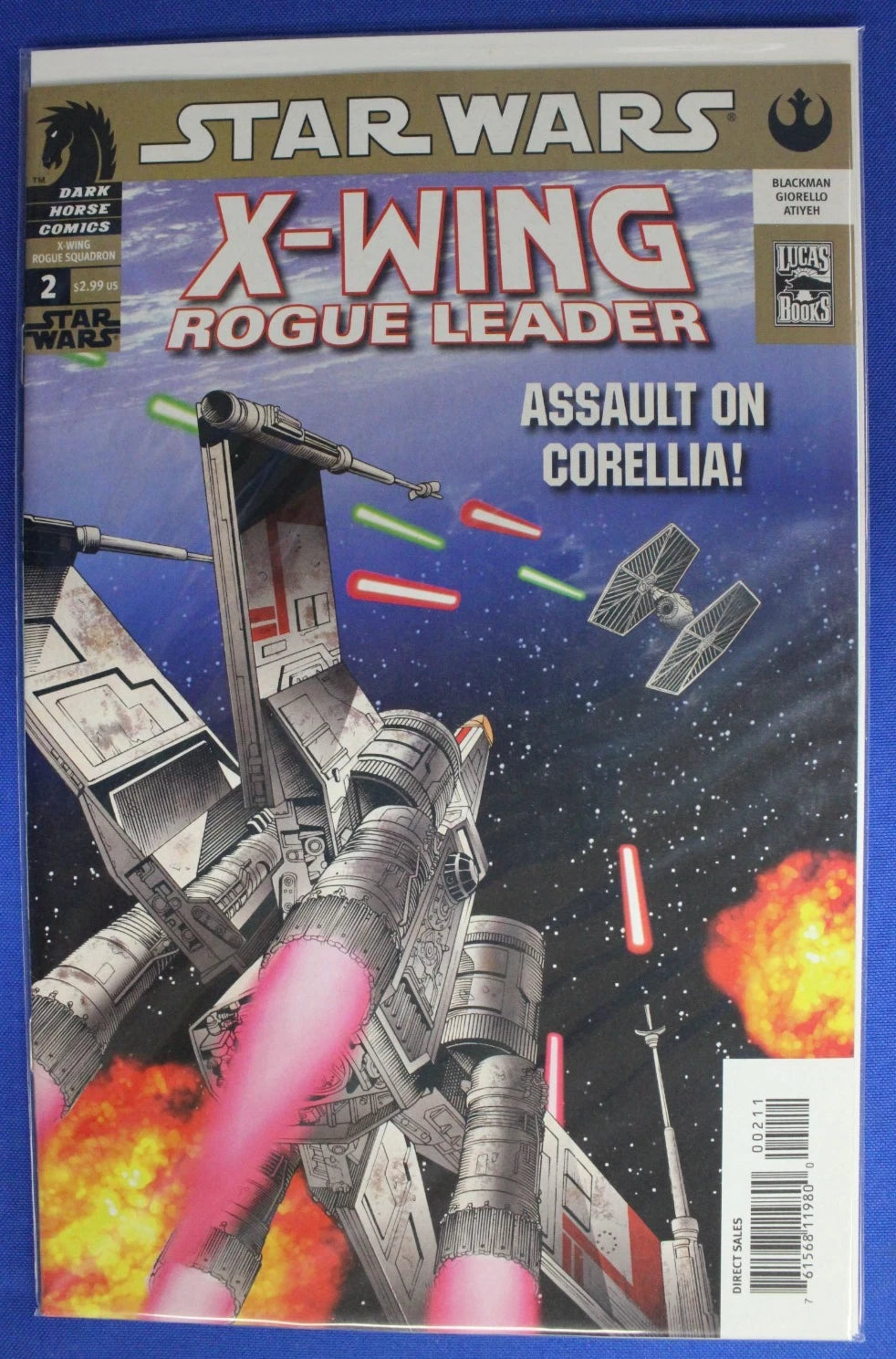 Star Wars X-Wing Rogue Leader #1-3 Complete Set VF/NM