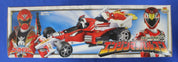 Bandai Power Rangers Super Megaforce Deluxe Engine Machalcon Megazord Complete