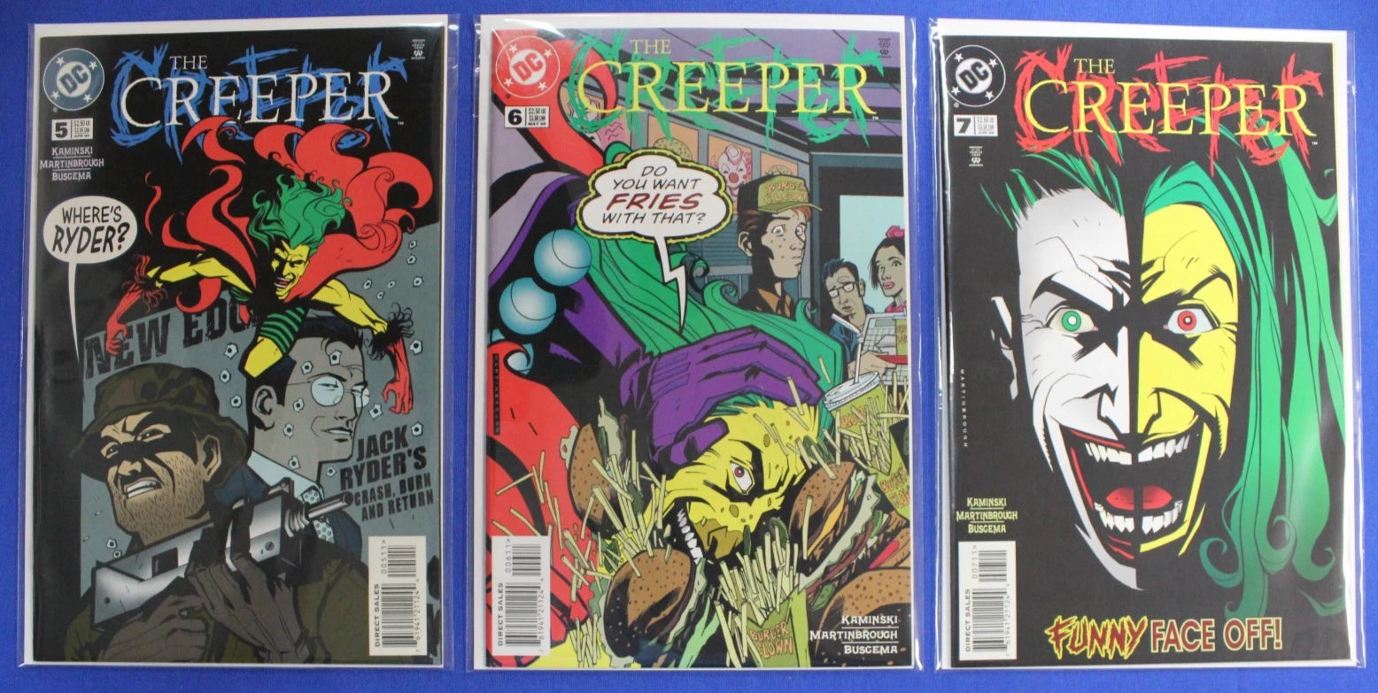 Creeper #1-11 Near Complete Set (No 11) + #1-6 Complete Lot of 26 FN-VF