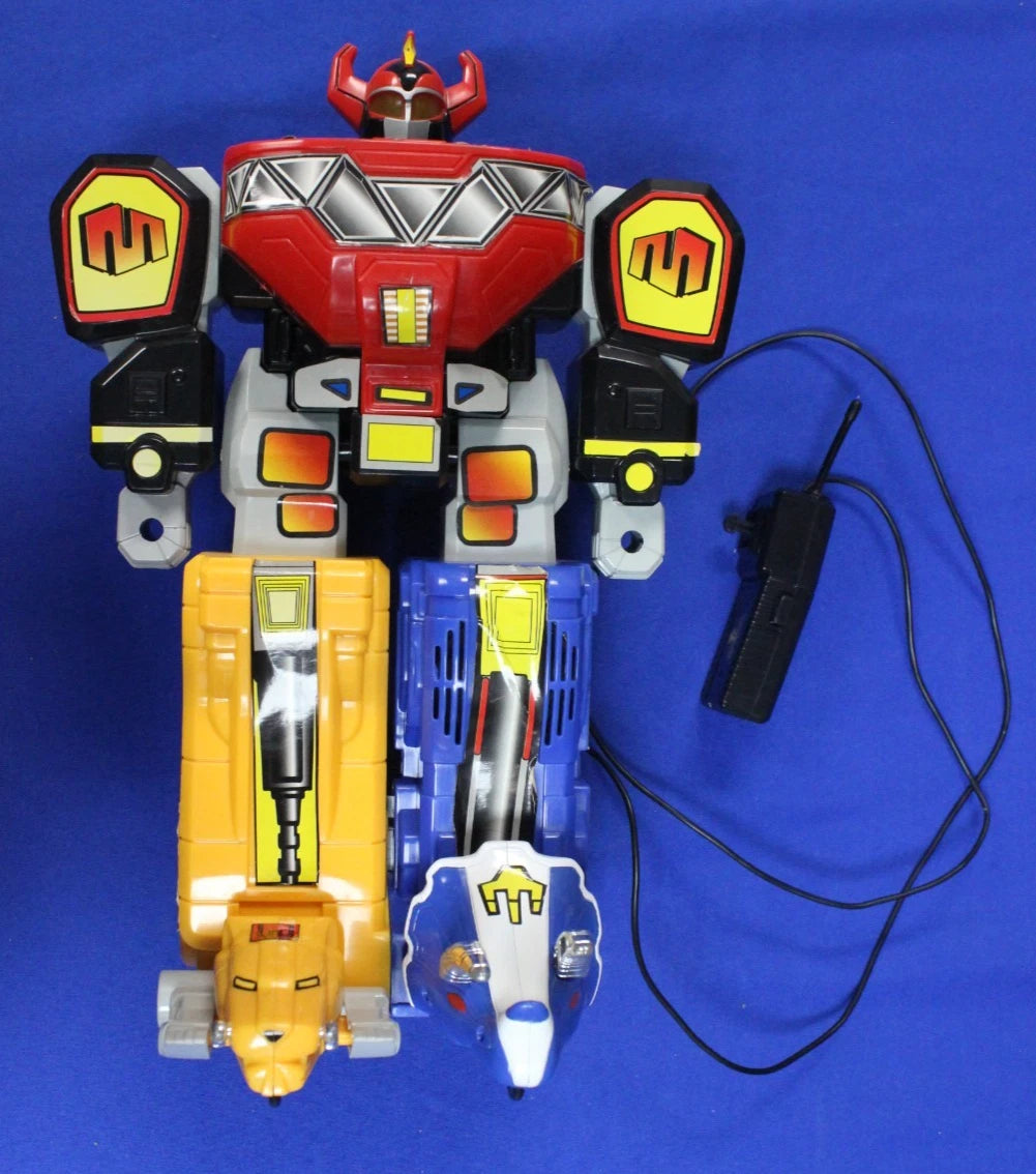Marchon 1994 Mighty Morphin Power Rangers 14" RC Megazord Incomplete in Box