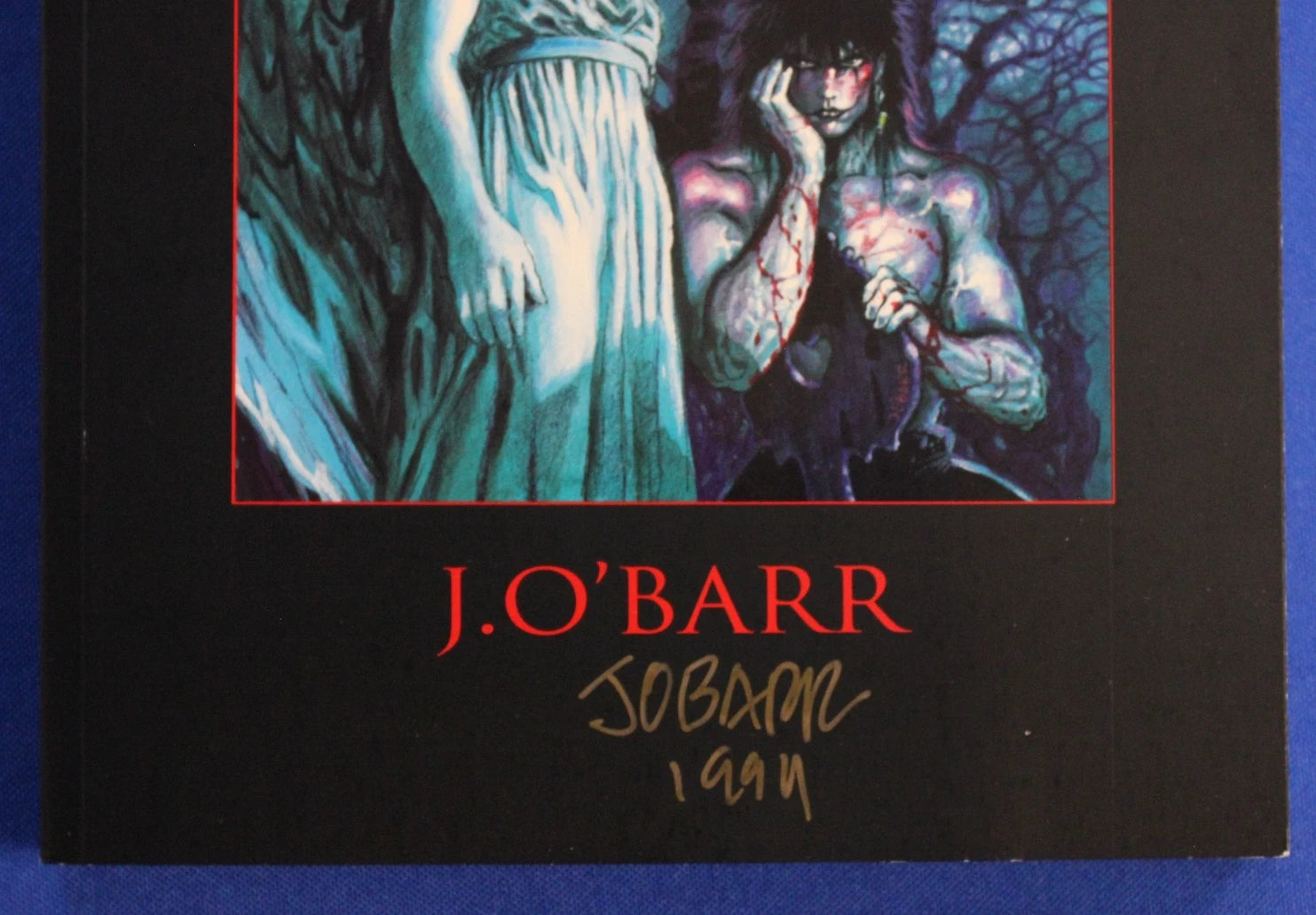 The Crow TPB Graphic Novel 5th Print SIGNED by J. O'Barr w/COA