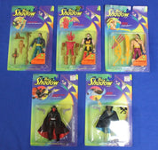 Kenner 1994 The Shadow Action Figure Lot of 5 Sealed in Box