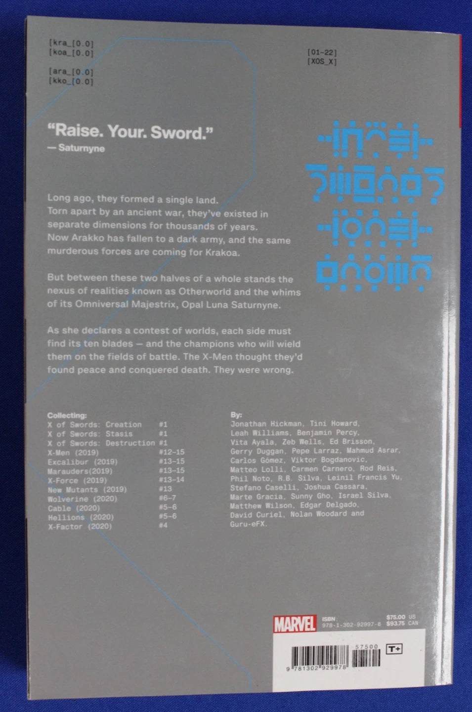 X-men X of Swords (2021) by Jonathan Hickman Paperback Softcover RARE