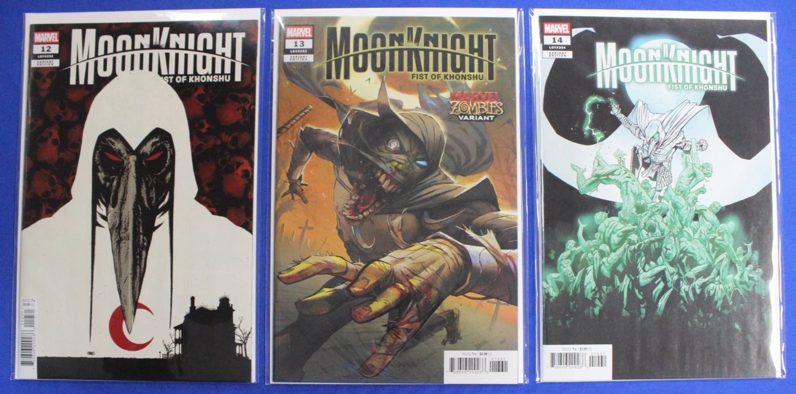Moon Knight Fist of Khonshu #0-15 Complete Set Lot of 17 VF/NM