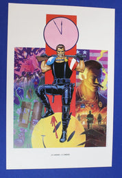 DC 1988 Watchmen Art Portfolio American & French Covers + Promotional Posters