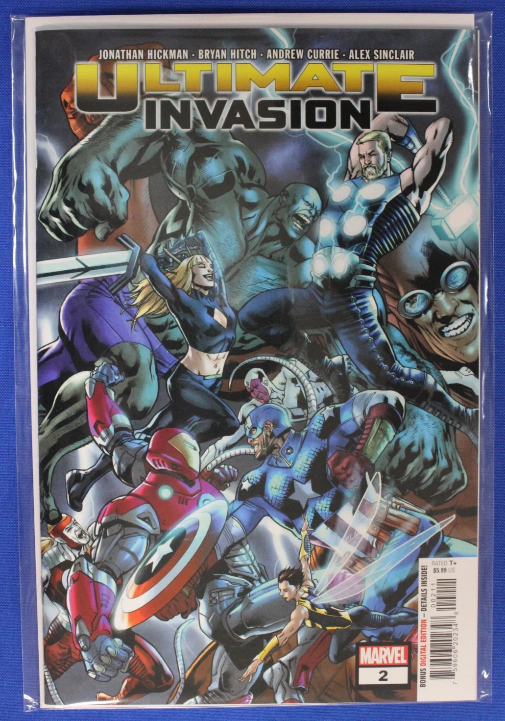 Ultimate Invasion #1-4 Complete Set VF/NM