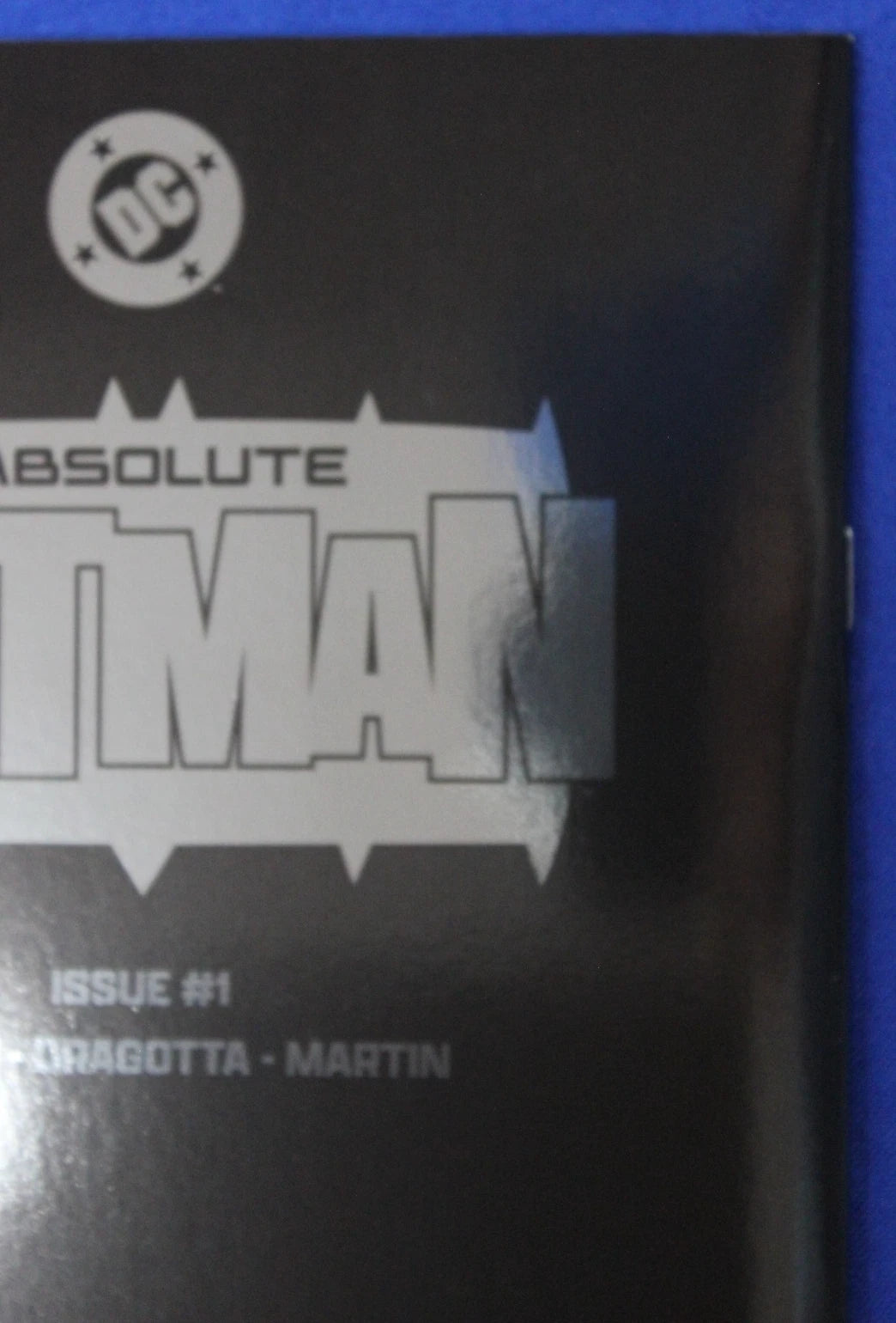 Absolute Batman #1 Cover E Logo Foil Variant NM