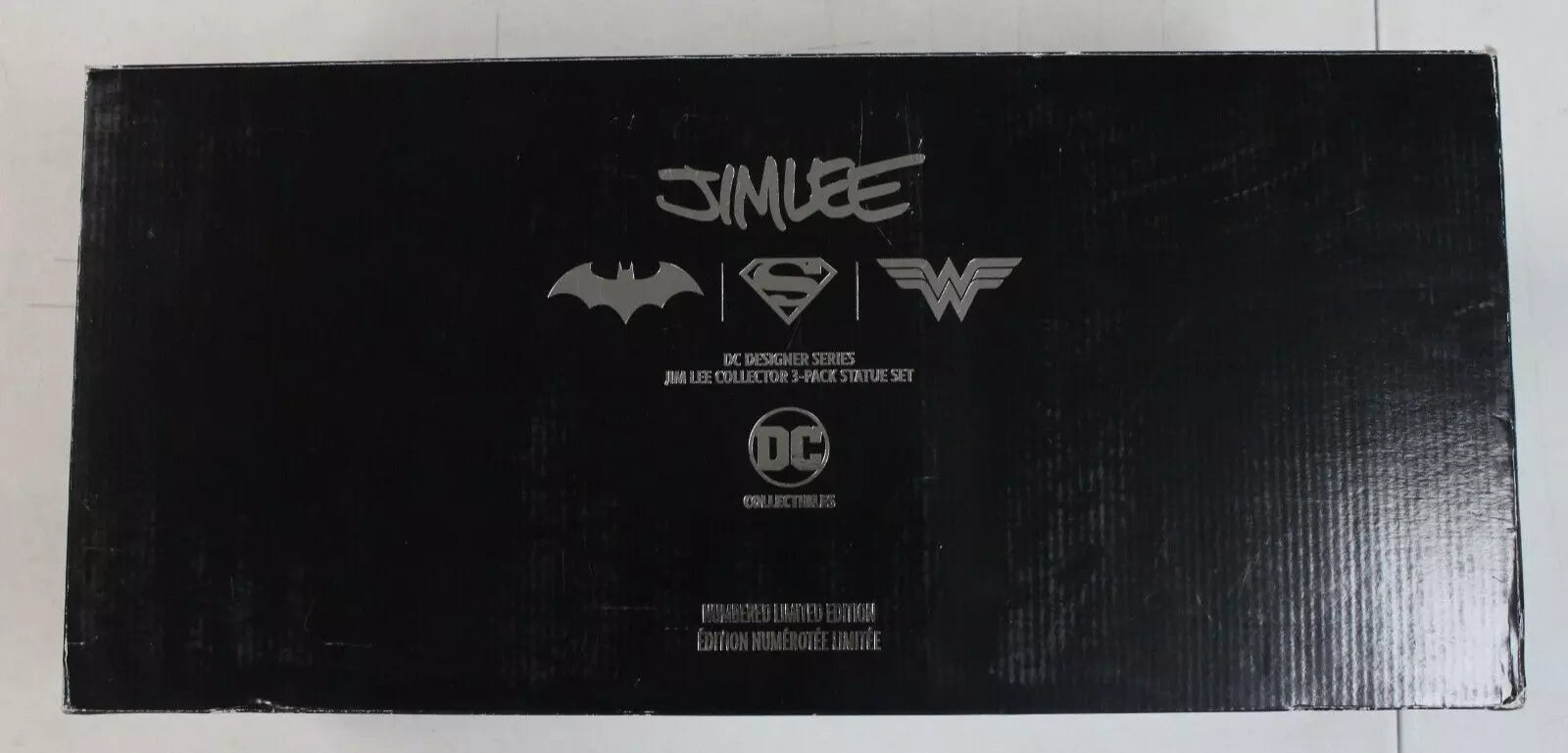DC Designer Jim Lee Collector 3-pack 7" Statue Set 1:10 Scale #805 of 5000