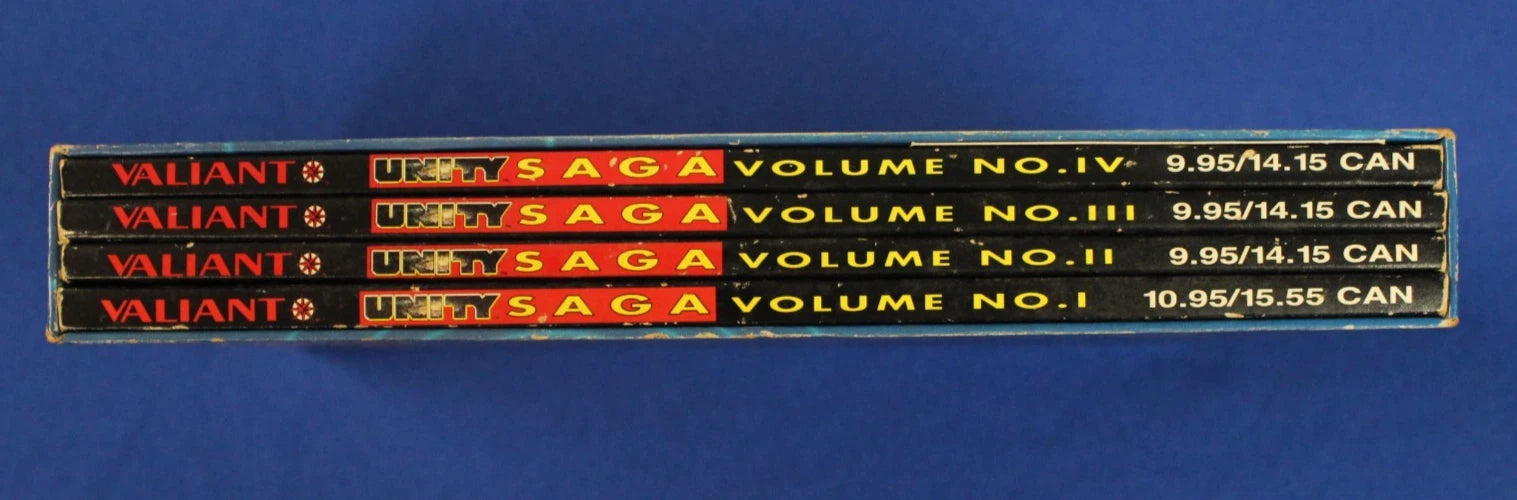 Valiant Comics 1994 Unity Saga Slipcase Volumes 1-4 Paperback