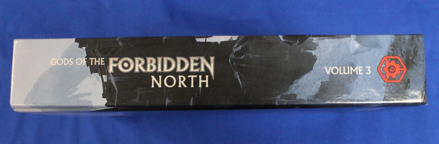 Gods of the Forbidden North Volumes 1-3 Hardcover RPG Books for OSE Kickstarter