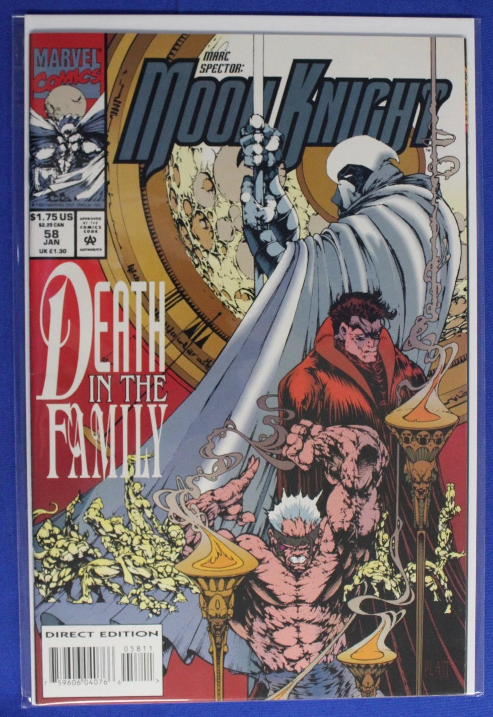 Marc Spector Moon Knight #58-60 Final Issues VF-VF/NM