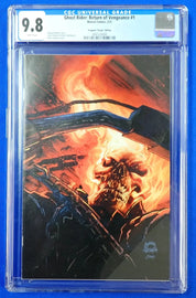 Ghost Rider Return of Vengeance #1 1:100 Stegman Virgin Variant CGC 9.8