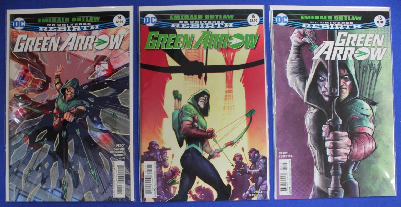 Green Arrow Rebirth #1-19 VF-VF/NM
