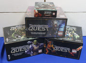 AEG Thunderstone Quest To The Barricades Kickstarter Lot Base Game + Expansions