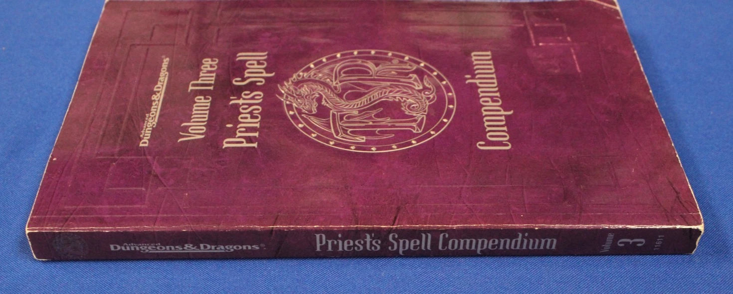 Advanced Dungeons & Dragons Priest's Spell Compendium Volumes 1-3