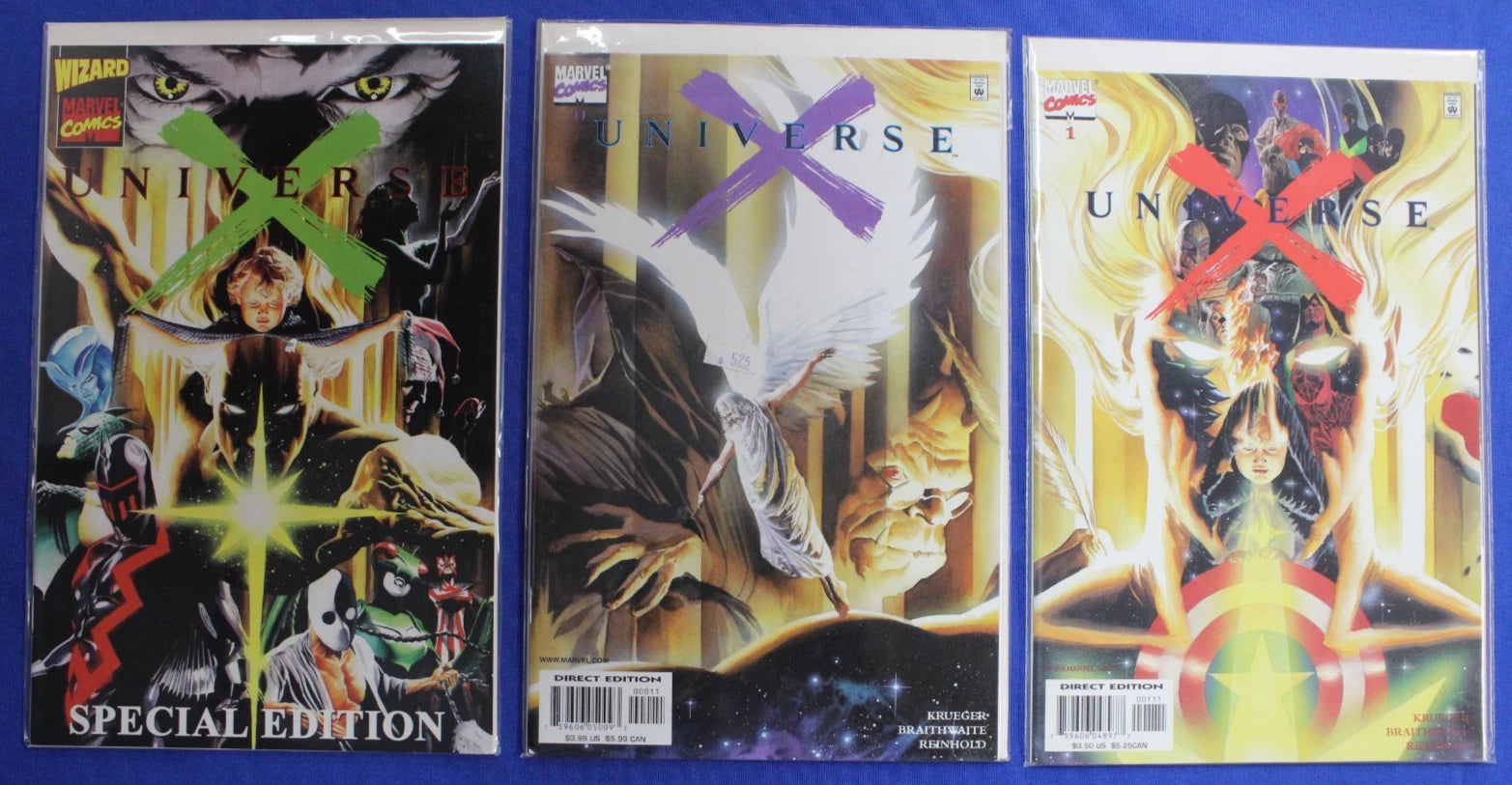 Earth X #0-12 & X Complete Set + Extras Lot of 42 VF-VF/NM