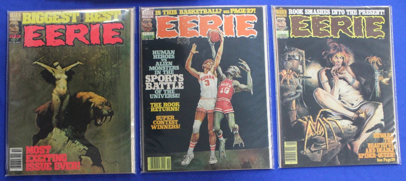 Eerie Magazine #80-107 Lot of 28 FN-VF