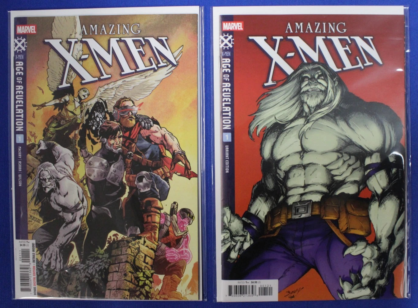 Amazing X-Men #1-3 + Variants + X-Men #22 Foreshadow Logo Variant VF/NM