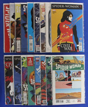 Spider-Woman #1-17 Complete Set VF-VF/NM