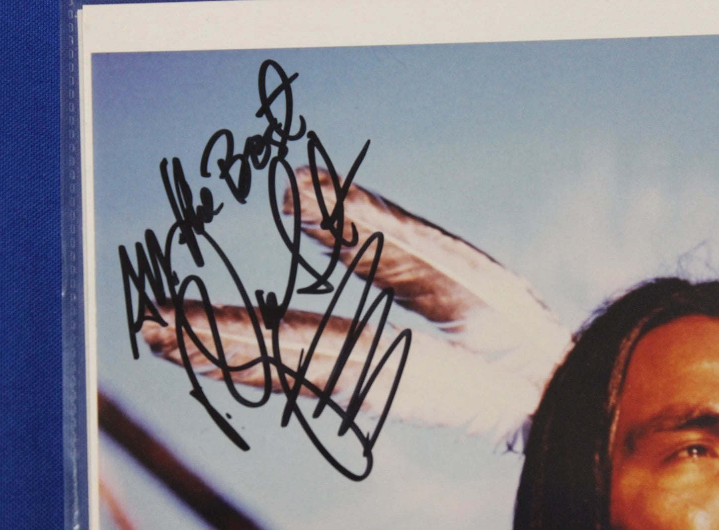 Wes Studi & Rodney Grant Signed Photographs with COA Dances With Wolves