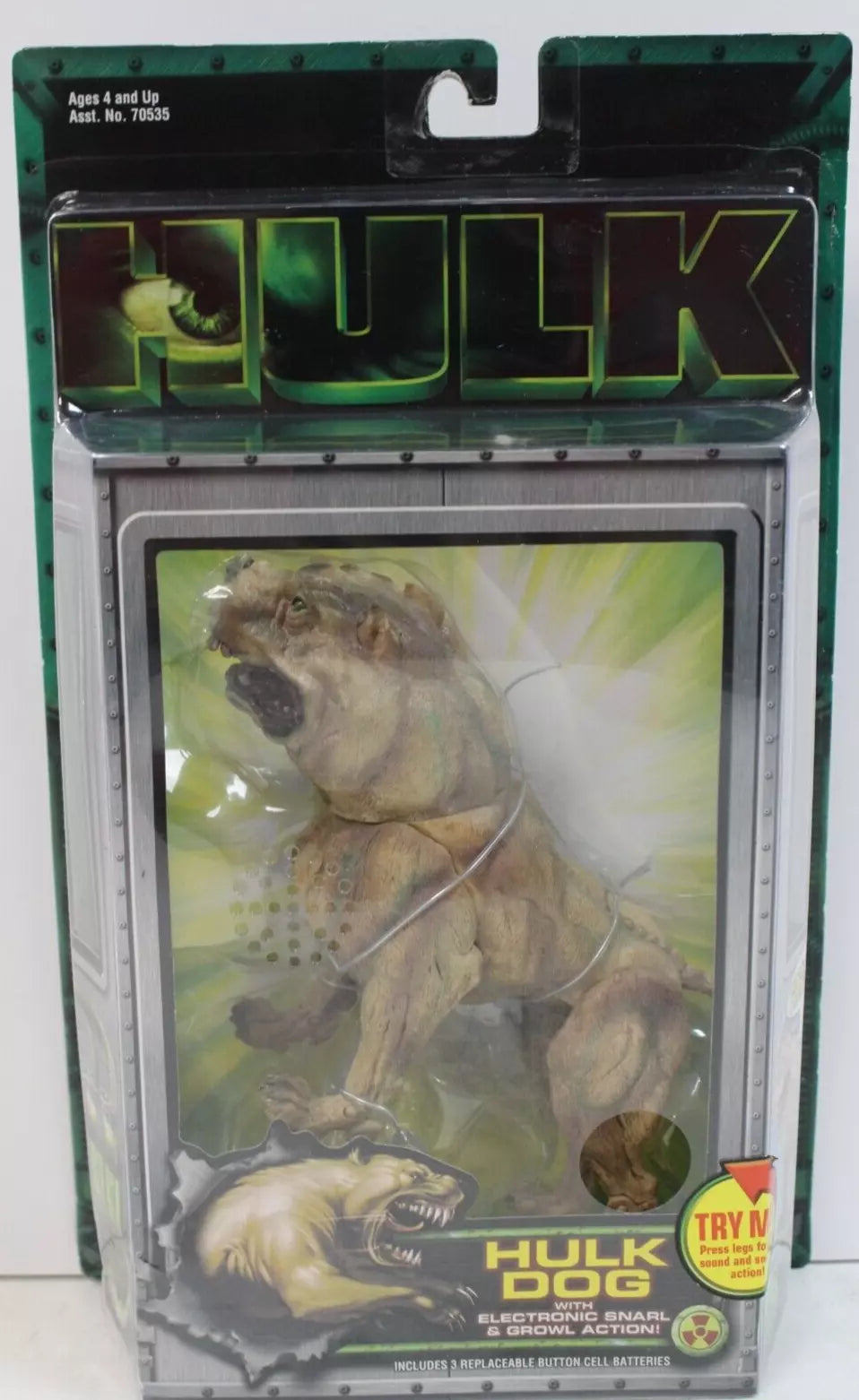 Toy Biz: 2003 Marvel Hulk Movie Hulk Dog Figure