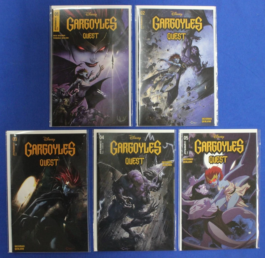 Disney Gargoyles Quest #1-5 Complete Set VF/NM