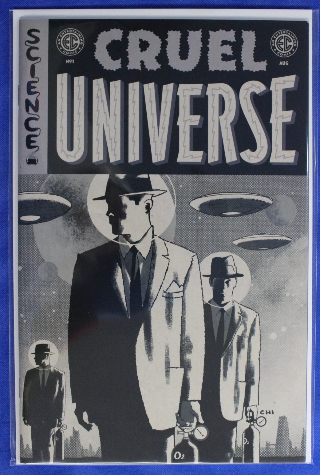 EC Cruel Universe #1 Mark Chiarello Regular & B&W Set of 2 VF/NM