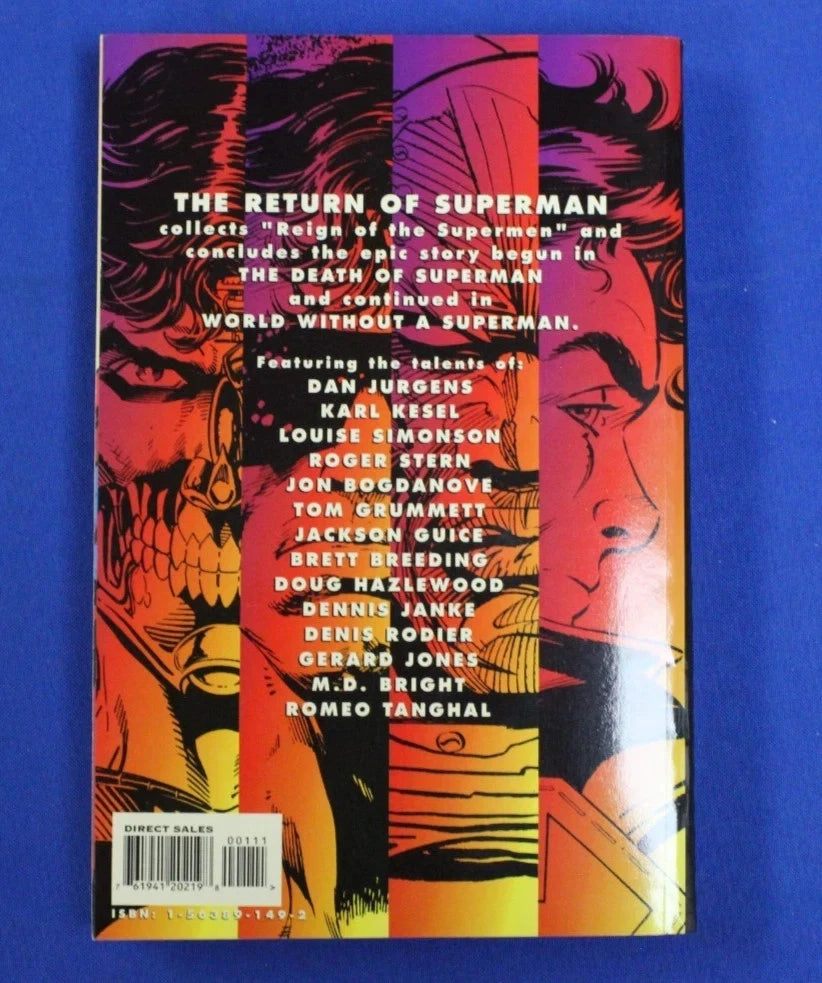 The Death / Return of Superman TPB Set - Signed!