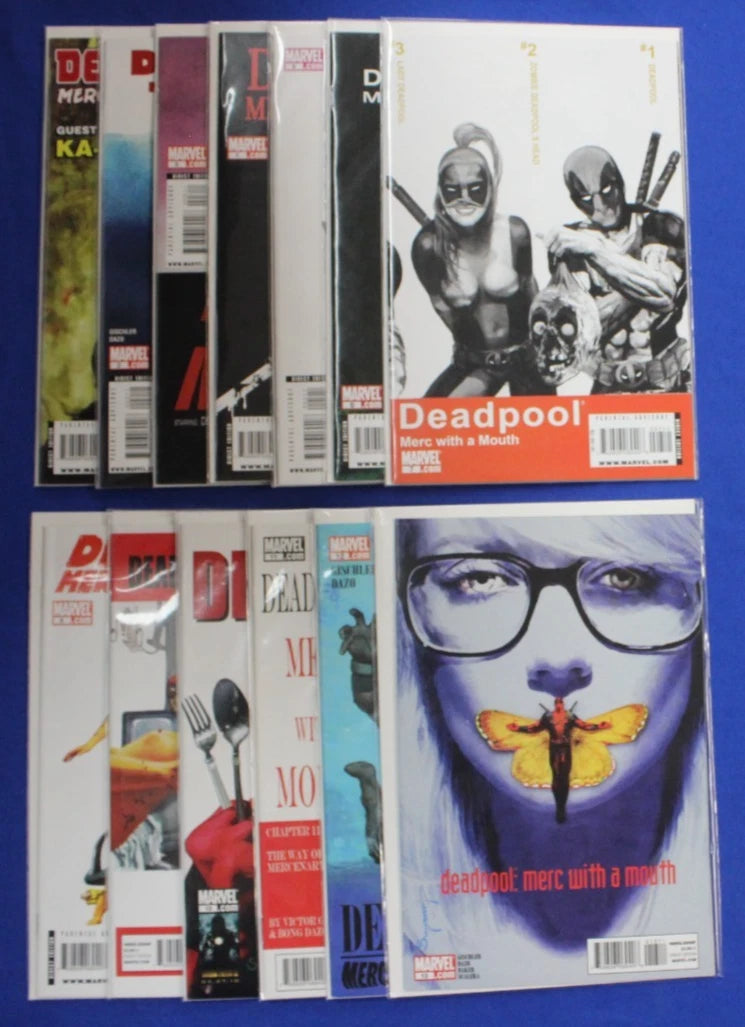 Deadpool Merc with a Mouth #1-13 Complete Set VF/NM