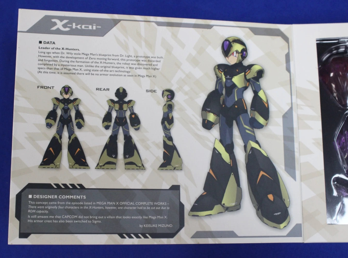 TruForce Designer Series Mega Man X Kai NYCC 2015 Exclusive Figure Sealed