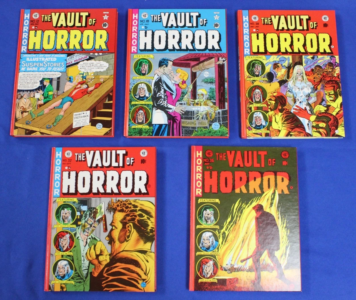 EC Comics Archive The Vault of Horror Slipcase Hardcover Collection Volumes 1-5