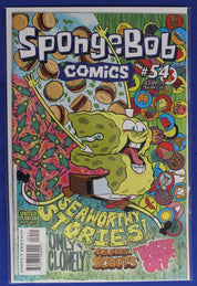 Spongebob Comics #50 52 53 54 Lot of 4