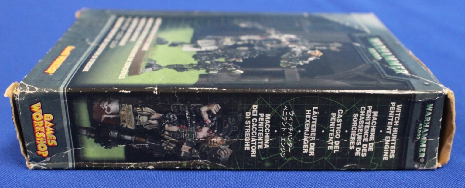 Games Workshop Warhammer 40k Witch Hunter Penitent Engine Complete in Box