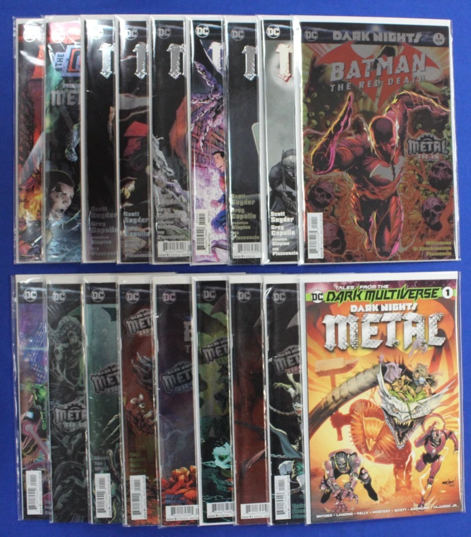 Dark Nights Metal #1-6 + Tie-Ins Complete Set Lot of 18 VF-VF/NM