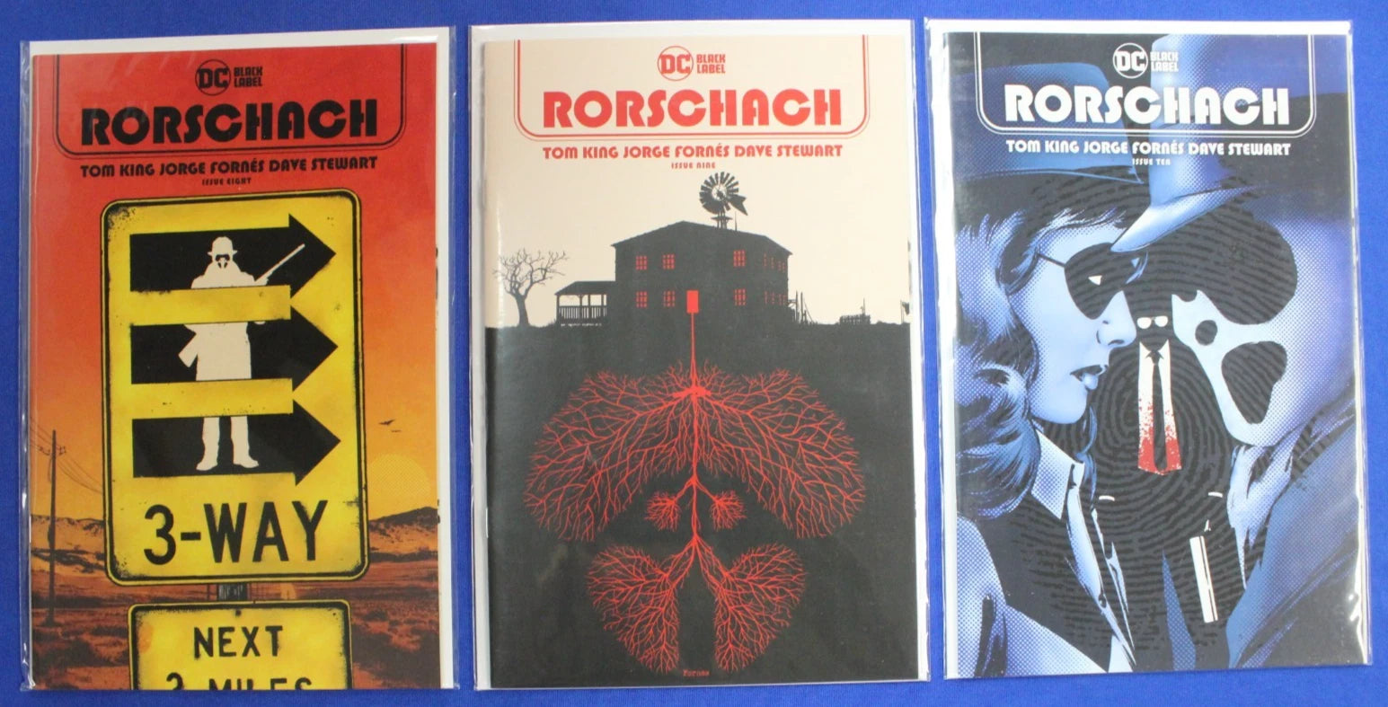 Rorschach #1-12 Complete Set w/ Variants VF/NM